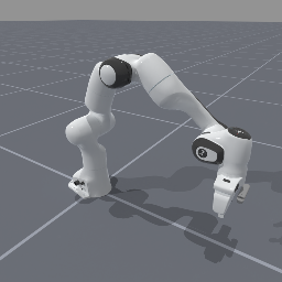 Franka Emika Panda with Wrist Camera